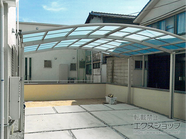 兵庫県姫路市ののカーポート レイナツインポートグラン　積雪〜20cm対応 施工例