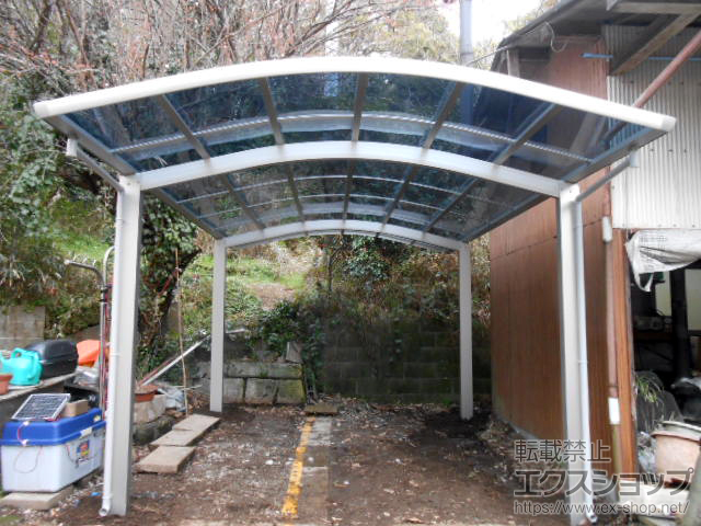 神奈川県三浦市ののカーポート レイナワンポートグラン　積雪〜20cm対応 施工例