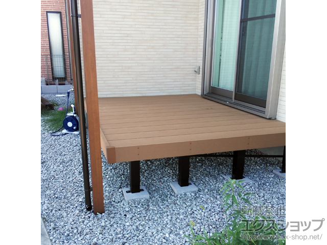 奈良県北葛城郡上牧町ののウッドデッキ マージウッドデッキ 施工例