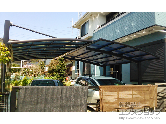 千葉県千葉市ののカーポート レイナポートグラン　積雪〜20cm対応 施工例