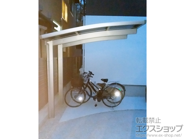 福岡県福岡市ののサイクルポート・駐輪場 レイナポートグランミニ 積雪〜20cm対応 施工例