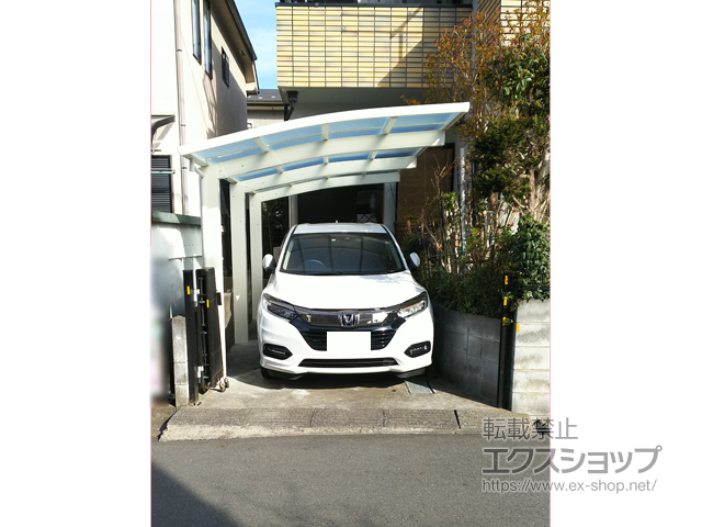 東京都八王子市ののカーポート レイナポートグラン50 積雪〜50cm対応 施工例