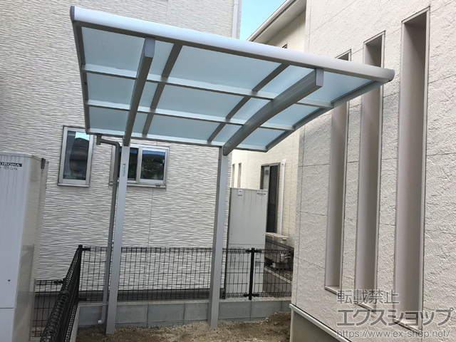 広島県福山市ののサイクルポート・駐輪場 レイナポートグランミニ 積雪〜20cm対応 施工例