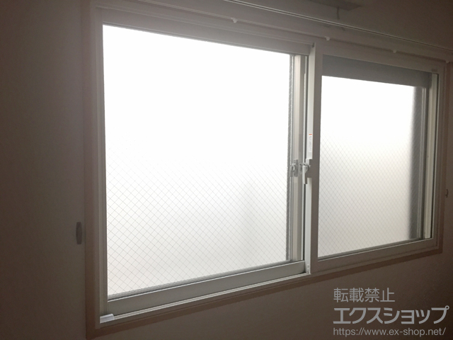 大阪府大阪市のの二重窓（内窓） インプラス ダストバリア仕様 引違い窓 2枚建 施工例