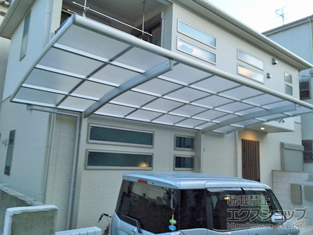 大阪府堺市ののカーポート レイナポートグラン　積雪〜20cm対応 施工例