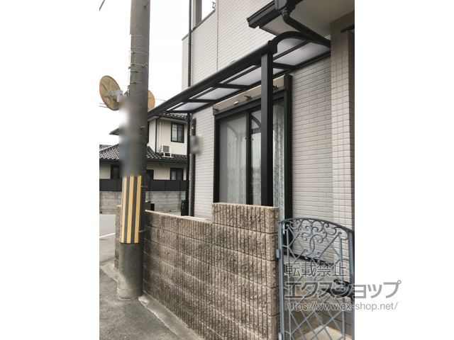 兵庫県加古郡播磨町ののテラス屋根 プレシオステラス R型 テラスタイプ 単体 積雪〜20cm対応 施工例