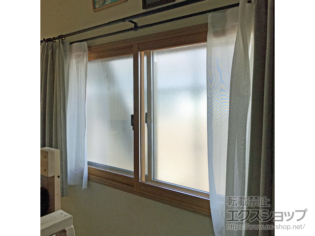 愛知県瀬戸市のの二重窓（内窓） インプラス ダストバリア仕様 引違い窓 2枚建 施工例