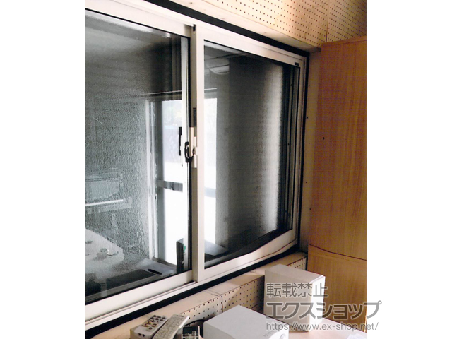 茨城県守谷市のの二重窓（内窓） インプラス ダストバリア仕様 引違い窓 2枚建 施工例