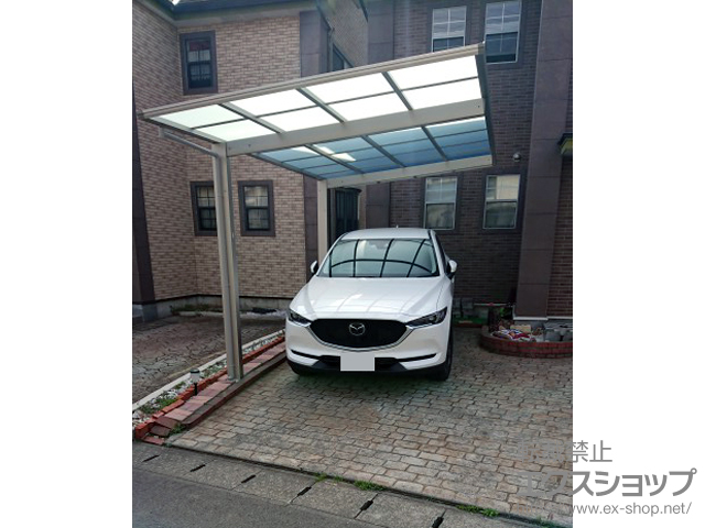 大分県別府市ののカーポート エフルージュグラン　積雪〜20cm対応 施工例