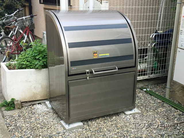 東京都品川区の四国化成ゴミステーション・ゴミストッカー施工例