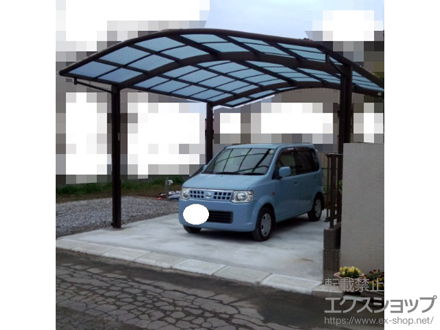 茨城県土浦市ののカーポート レイナツインポートグラン　積雪〜20cm対応 施工例