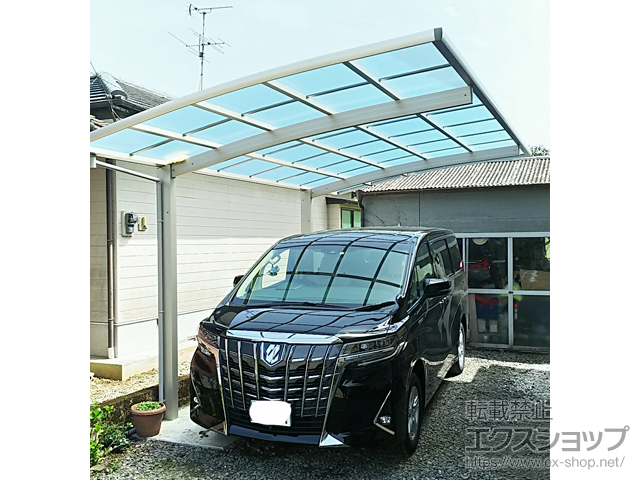 熊本県人吉市ののカーポート レイナポートグラン　積雪〜20cm対応 施工例
