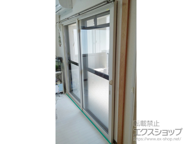 福岡県福岡市のの二重窓（内窓） インプラス ダストバリア仕様 引違い窓 2枚建 施工例