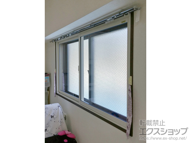 福岡県福岡市のの二重窓（内窓） インプラス ダストバリア仕様 引違い窓 2枚建 施工例