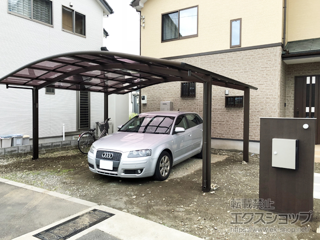 神奈川県小田原市ののカーポート レイナツインポートグラン　積雪〜20cm対応 施工例