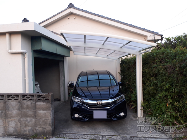 鹿児島県枕崎市ののカーポート レイナポートグラン　積雪〜20cm対応 施工例