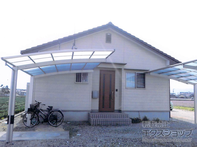 熊本県八代市ののカーポート レイナポートグラン　積雪〜20cm対応〈1〉 施工例