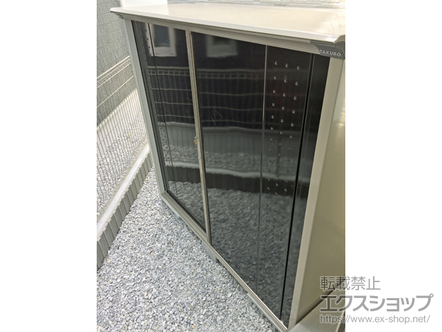 神奈川県横浜市のの物置・屋外倉庫 グランプレステージジャンプ 1695×650×1600 GP-176B-T-CK 施工例