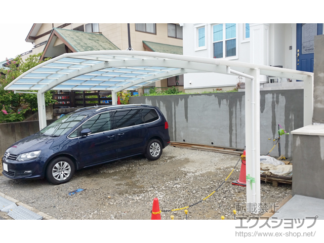 三重県桑名市ののカーポート レイナトリプルポートグラン　積雪〜20cm対応 施工例