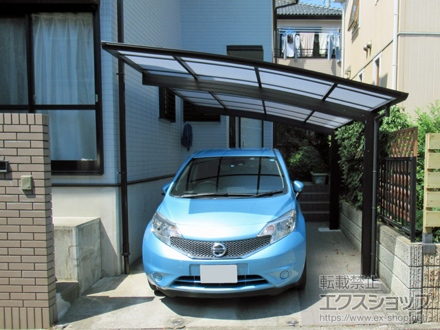 埼玉県さいたま市ののカーポート プレシオスポート 積雪〜20cm対応 施工例