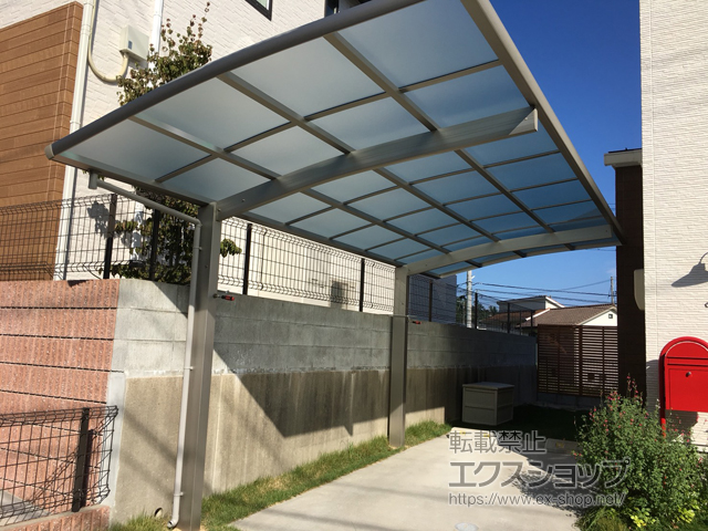 広島県広島市ののカーポート レイナポートグラン　積雪〜20cm対応 施工例