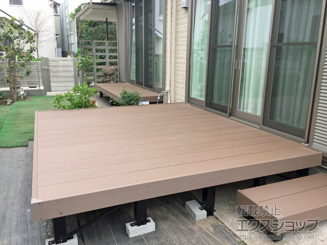 東京都国分寺市ののウッドデッキ リウッドデッキ 200 施工例