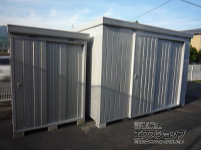 静岡県沼津市のの物置・屋外倉庫 ネクスタ 一般型 3470×2630×2375 NXN-92H-MG 施工例