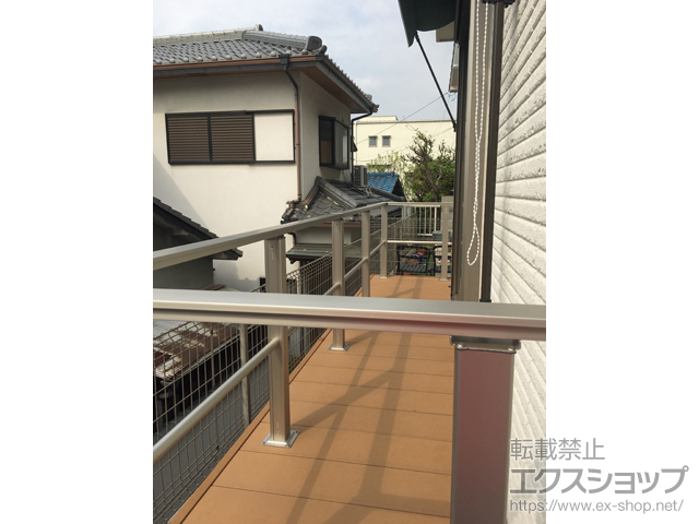 大阪府豊中市ののウッドデッキ リウッドデッキ 200 施工例