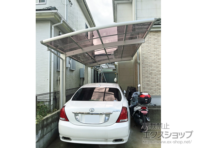 千葉県千葉市ののカーポート レイナポートグラン　積雪〜20cm対応 施工例