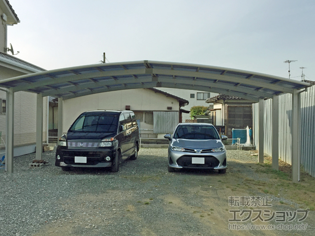 福岡県古賀市ののカーポート レイナトリプルポートグラン　積雪〜20cm対応 施工例