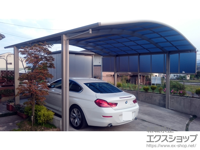 佐賀県武雄市ののカーポート レイナツインポートグラン　積雪〜20cm対応 施工例
