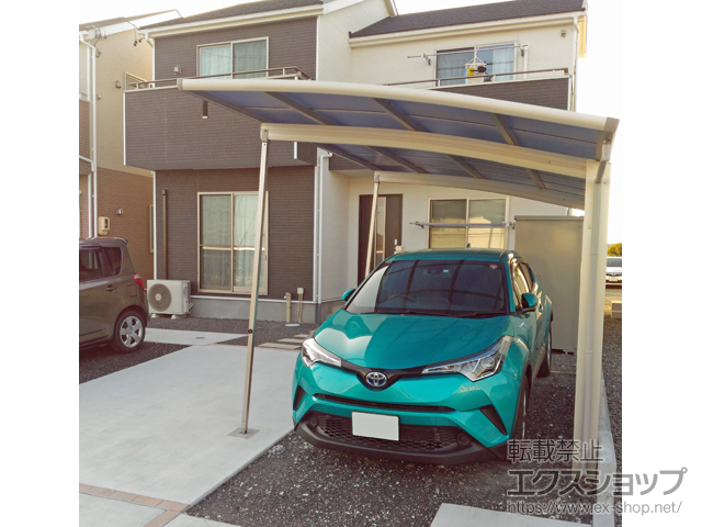 静岡県榛原郡吉田町ののカーポート レイナポートグラン　積雪〜20cm対応 施工例