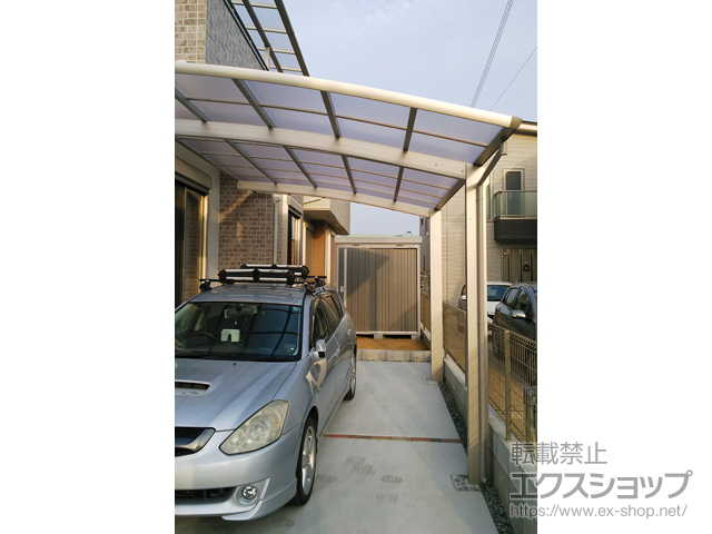 奈良県北葛城郡河合町ののカーポート レイナポートグラン　積雪〜20cm対応 施工例