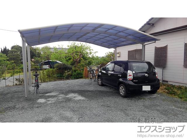 熊本県玉名市ののカーポート レイナツインポートグラン　積雪〜20cm対応 施工例