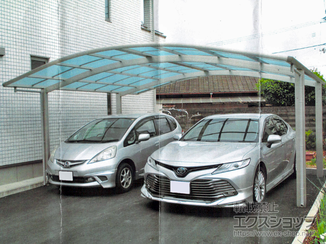 香川県高松市ののカーポート レイナツインポートグラン　積雪〜20cm対応 施工例