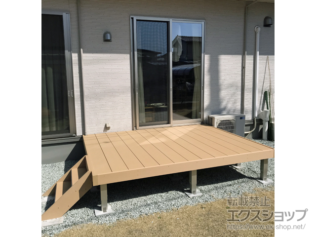 宮城県名取市ののウッドデッキ リウッドデッキ 200 施工例