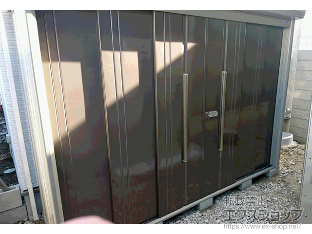 愛知県名古屋市のの物置・屋外倉庫 Mr.ストックマンダンディ 一般型 結露減少型 2900×890×2110 ND-Z2908-B 施工例