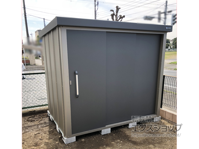 埼玉県狭山市のの物置・屋外倉庫 エスケーエイト SK8-100 一般型 2200×1600×1940 SK8-100-GK 施工例