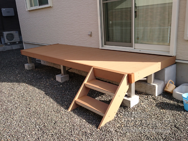 京都府舞鶴市ののウッドデッキ リウッドデッキ 200 施工例