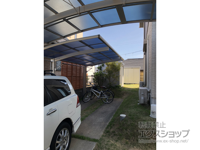 佐賀県鳥栖市ののカーポート レイナポートグラン　積雪〜20cm対応 施工例