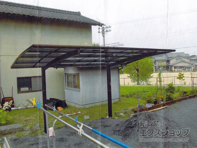 岐阜県恵那市ののカーポート プレシオスポート 積雪〜20cm対応 施工例