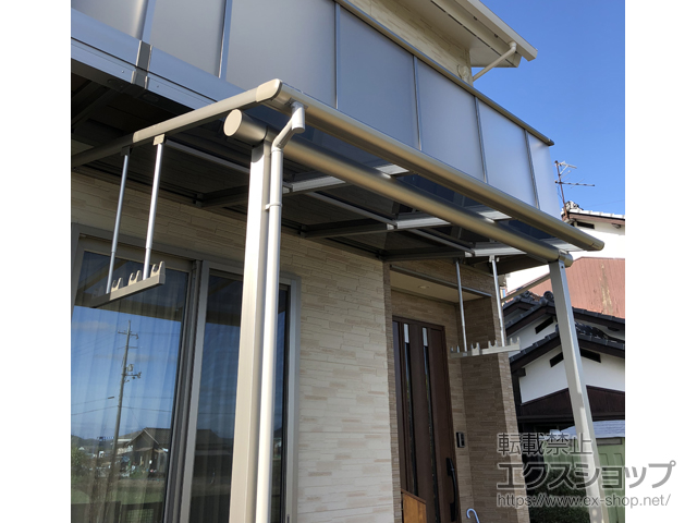 岡山県岡山市ののテラス屋根 ヴェクターテラス F型 テラスタイプ 単体 積雪〜20cm対応 施工例