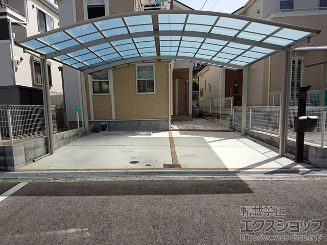 兵庫県神戸市ののカーポート レイナツインポートグラン　積雪〜20cm対応 施工例