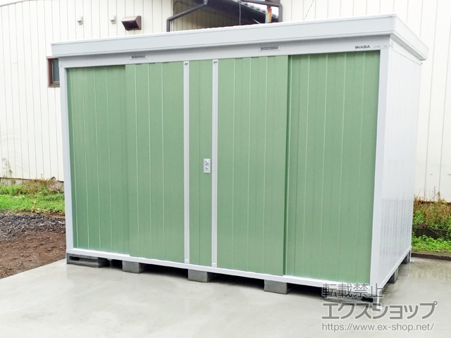 栃木県足利市のの物置・屋外倉庫 ネクスタ 一般型 3050×1790×2020 NXN-55S-OG 施工例