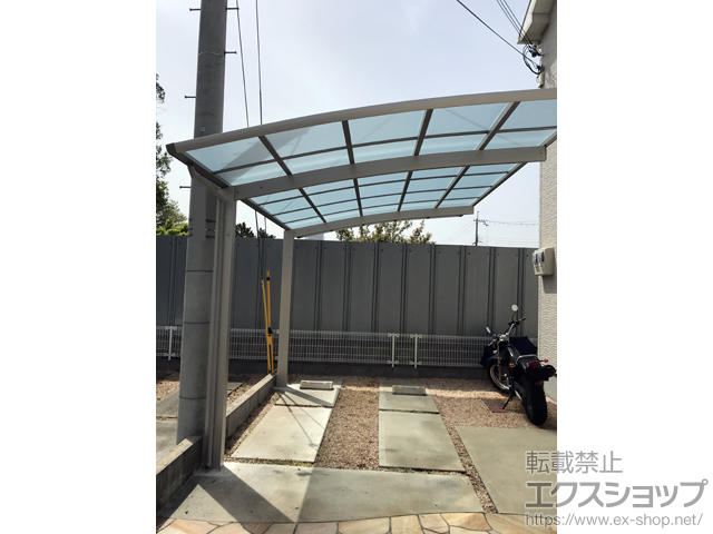 大阪府泉佐野市ののカーポート レイナポートグラン　積雪〜20cm対応 施工例