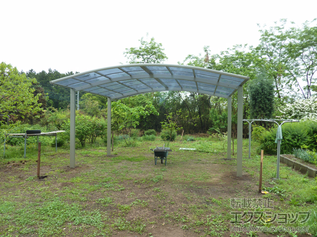 埼玉県入間郡越生町ののカーポート レイナツインポートグラン　積雪〜20cm対応 施工例