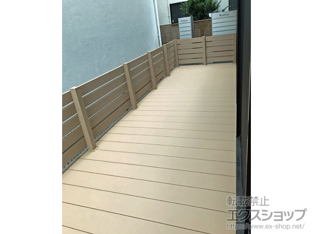 東京都東久留米市ののウッドデッキ リウッドデッキ 200 施工例