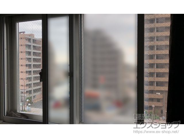 東京都江戸川区のの二重窓（内窓） インプラス ダストバリア仕様 引違い窓 2枚建 施工例