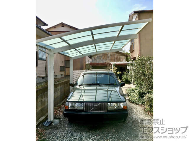 千葉県袖ケ浦市ののカーポート レイナポートグラン　積雪〜20cm対応 施工例