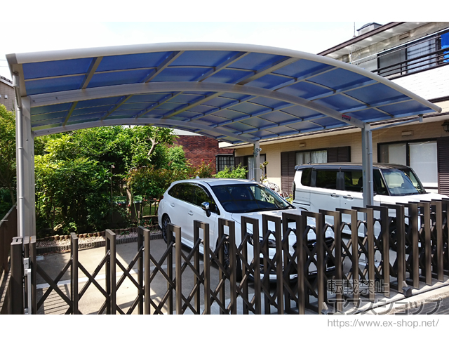 千葉県松戸市ののカーポート レイナツインポートグラン　積雪〜20cm対応 施工例